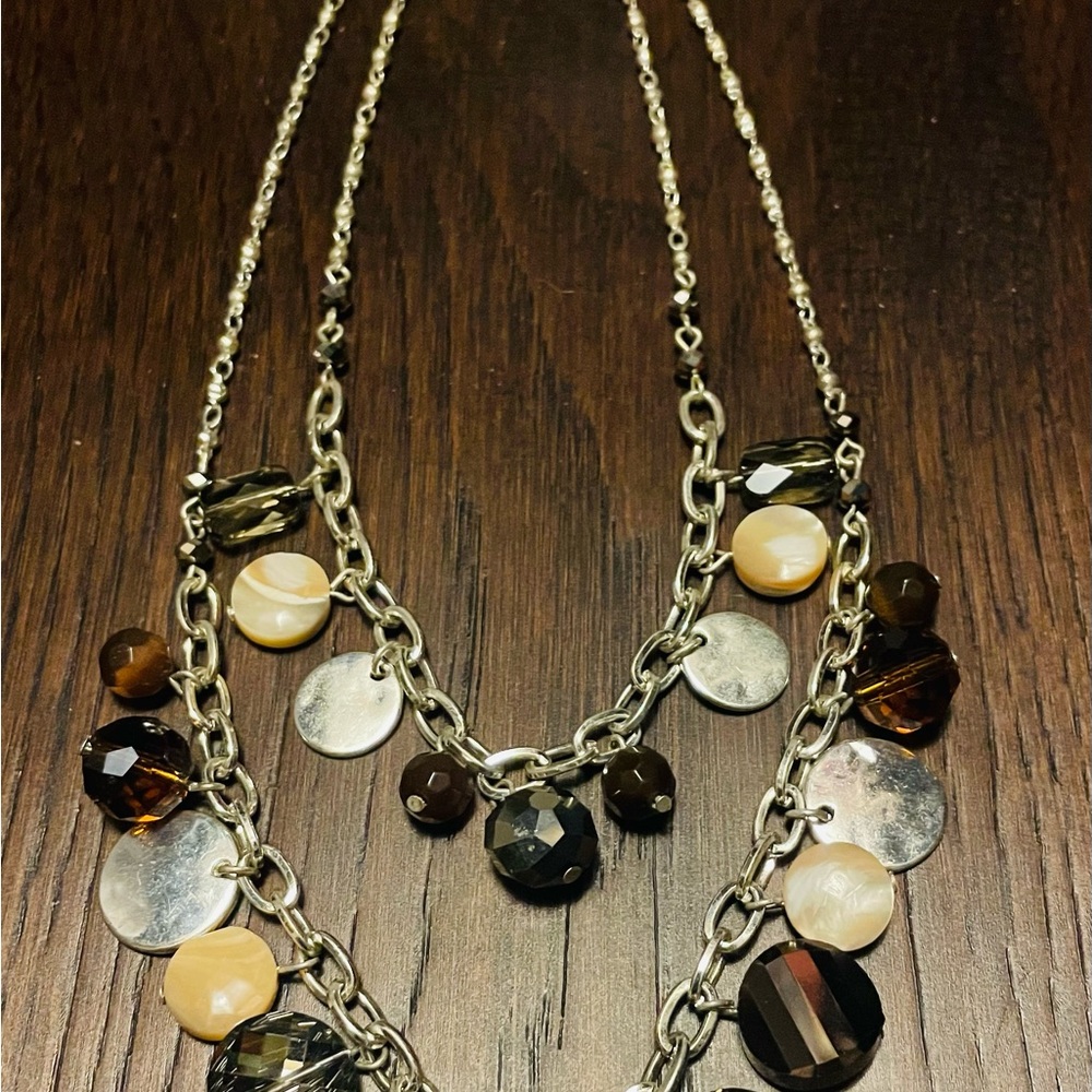 White House Black Market Adjustable Necklace